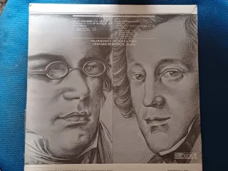 DISCO DE VINILO CON OBRAS DE SCHUBERT Y MENDELSSOH