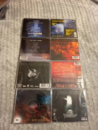 Lotto 8 cd alternative rock nu metal grindcore