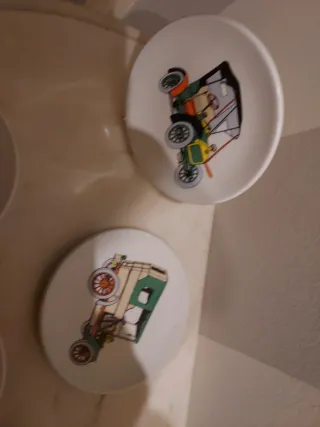 11 Piatti Miniatura Antichi Decorativi Pocillo