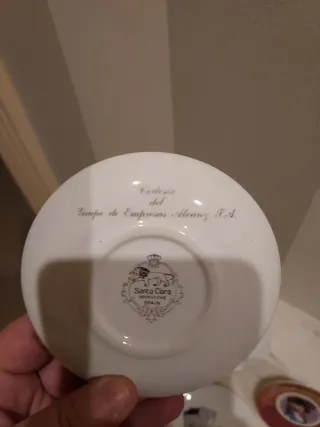 11 Piatti Miniatura Antichi Decorativi Pocillo