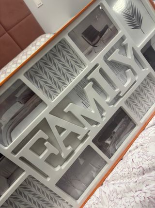 Marco de fotos FAMILY blanco