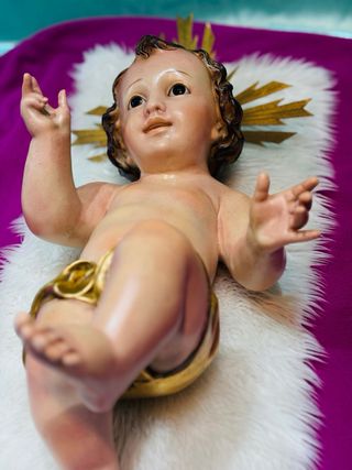 Niño JesúsXLL tipología olot 45 cm antiguo