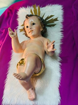 Niño JesúsXLL tipología olot 45 cm antiguo