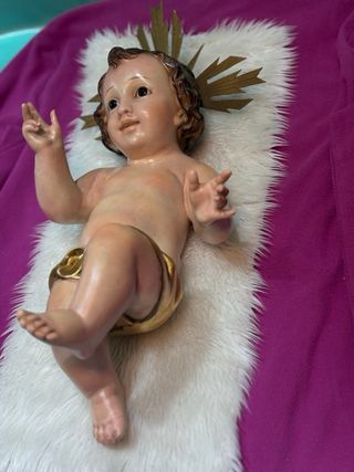 Niño JesúsXLL tipología olot 45 cm antiguo