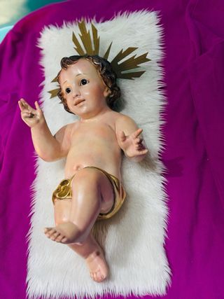 Niño JesúsXLL tipología olot 45 cm antiguo