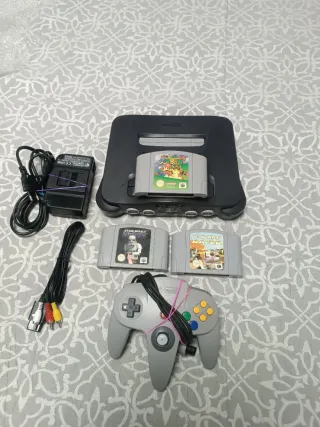 Nintendo 64. Duo Star Wars + Mario 64. PAL EUR