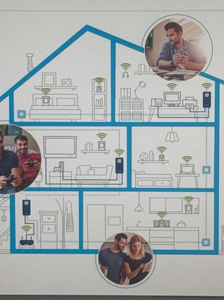 Adaptador Devolo DLAN 1200+ WiFi ac