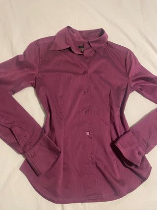 Camisa Zara Fucsia Talla M