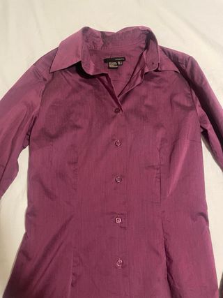 Camisa Zara Fucsia Talla M