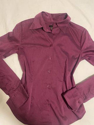 Camisa Zara Fucsia Talla M