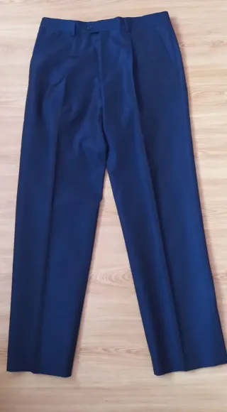 Traje de chaqueta azul ceremonia Talla L