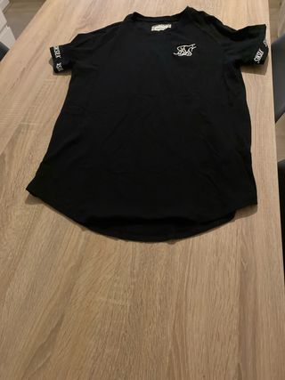 Camiseta SikSilk Negra Talla M