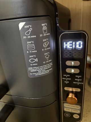 Freidora de aire Ninja Doble