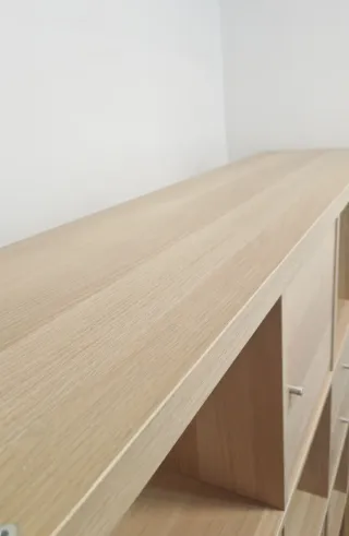 Estantería Kallax Roble Blanqueado