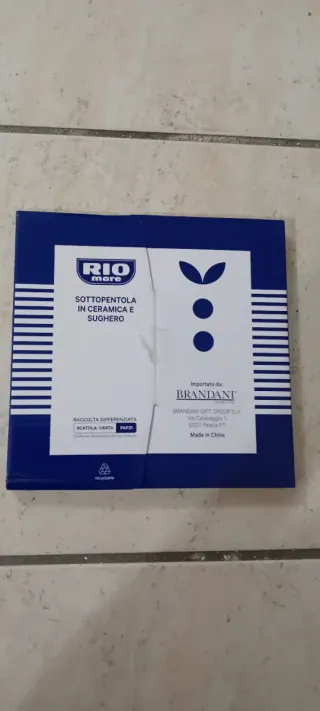 Sottopentola rotondo decorato