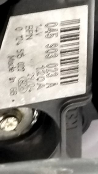 ALTERNADOR VOLKSWAGEN POLO (9N1) (2)