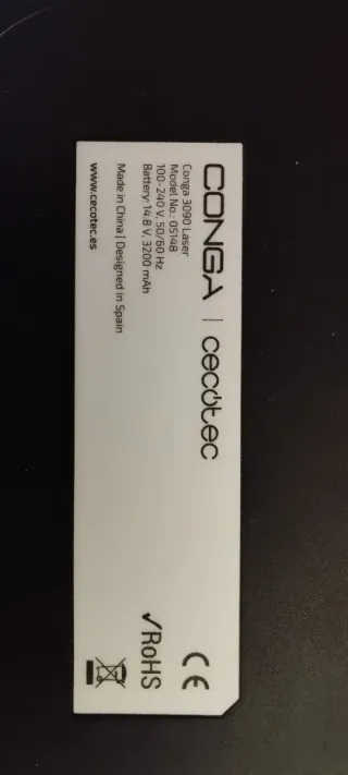 Robot Aspirador Cecotec Conga 3090 Láser