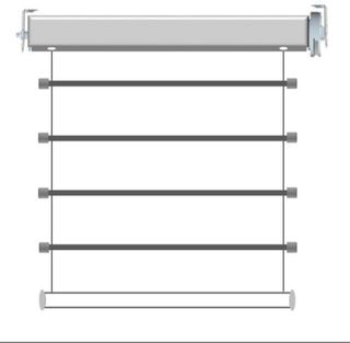 Tendedero enrollable