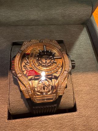 Reloj Hublot MP-09 Oro y Negro