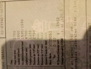 Bloque motor Hyundai Terracan