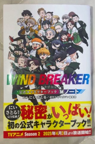 Manga 1 de windbreaker + manga personajes