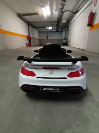 Coche Eléctrico Mercedes AMG Blanco