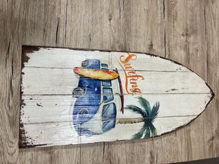 Decoración Tabla Surf Vintage