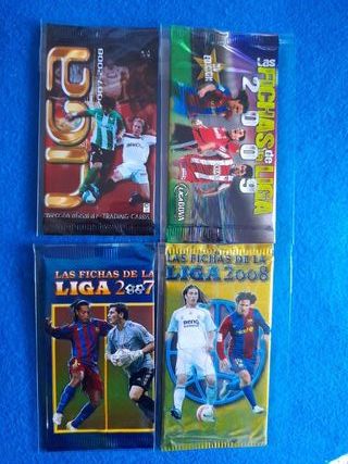 Sobres cromos fútbol: Liga Este... Distintas ligas