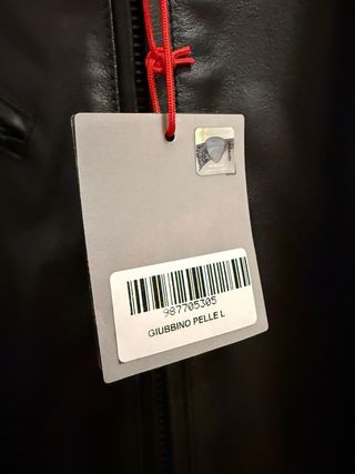 Chaqueta Cuero Ducati Negra