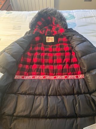 Parka Levi's niño ( 16 años, 176 cm)negra
