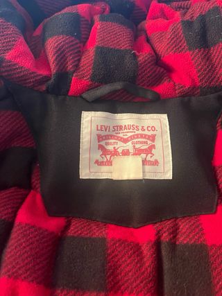 Parka Levi's niño ( 16 años, 176 cm)negra