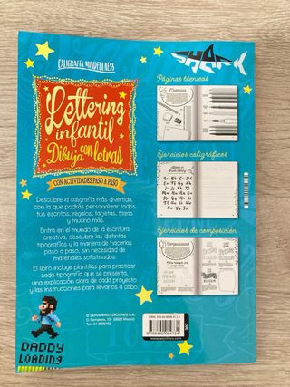 LETTERING INFANTIL DIBUJA CON LETRAS