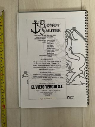 Juego de mesa Plomo y Salitre