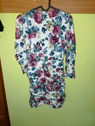 Vestido estampado Stradivarius T.M-L