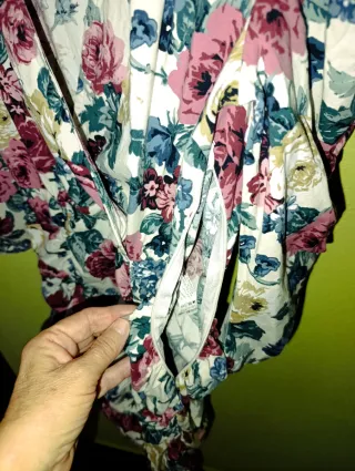 Vestido estampado Stradivarius T.M-L