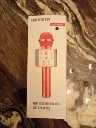 Micrófono Karaoke Bluetooth altavoz nuevo