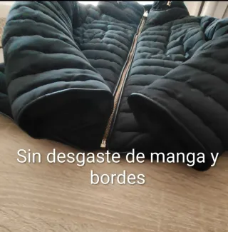 Cazadora invierno entallada negra