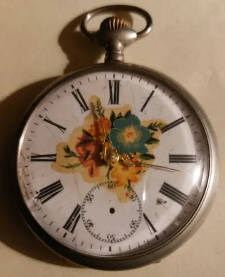 Orologio da tasca meccanico antico