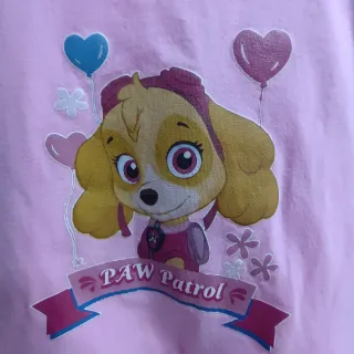 Vestido Patrulha Pata Rosa 110