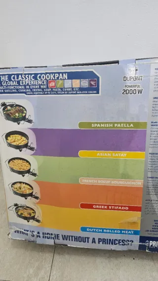 Olla Eléctrica Dupont Princess 2000W Teflon