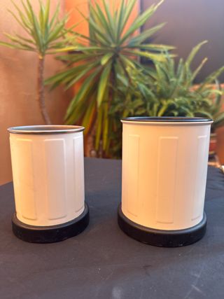 2 Contenedores Utensilios Baño