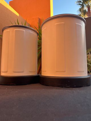 2 Contenedores Utensilios Baño