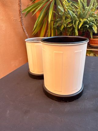 2 Contenedores Utensilios Baño