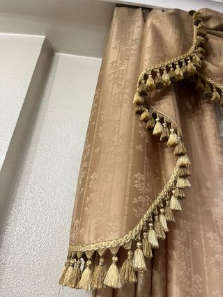 Cortina Vintage Beige/Dorado