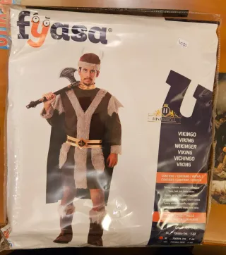 Disfraz Vikingo Fyasa Talla XL