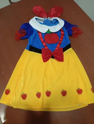 Disfraz Blancanieves Talla 12 a 24 meses