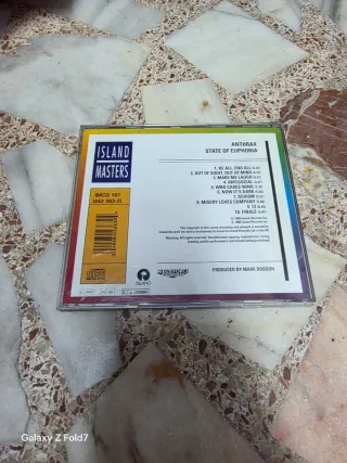 CD Anthrax - State of Euphoria