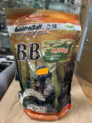 GoldenBall BB 0.25g Airsoft Biodegradable