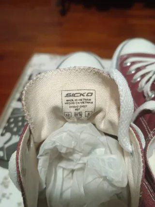 Zapatillas Hombre granate