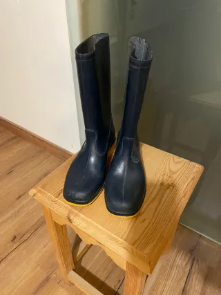 Botas de agua TREVINCA Talla 36 Azul Marino